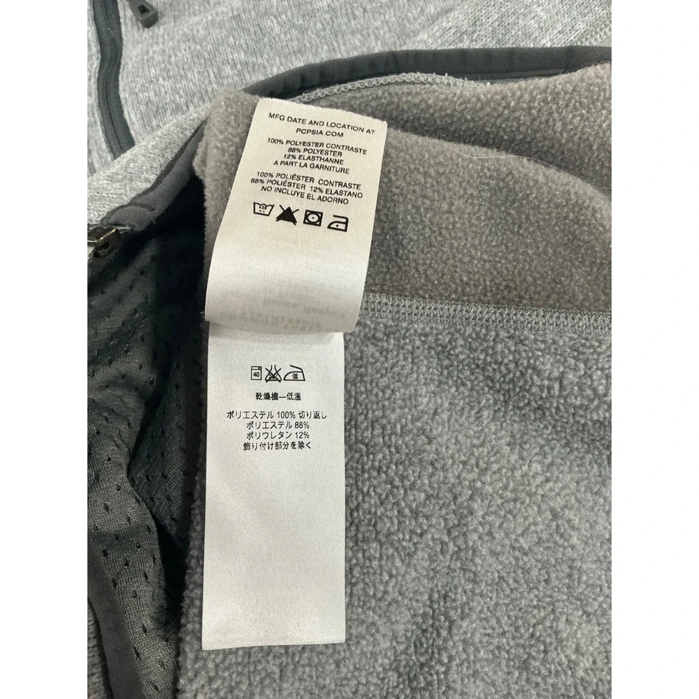 Patagonia Performance Better Sweater Hoody Size M Gray Full Zip Fleece Jacket
